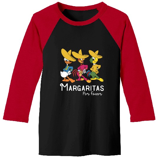 Vintage Disney Margarita Baseball Tees, Retro Three