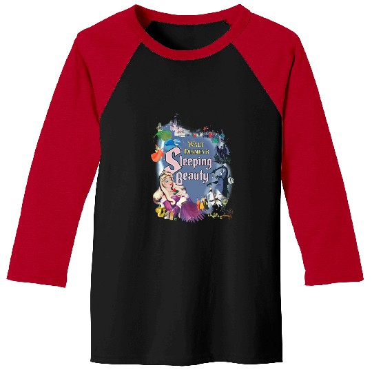 Disney Sleeping Beauty Baseball Tees, Disney Baseball Tees, Disney Princess Baseball Tees