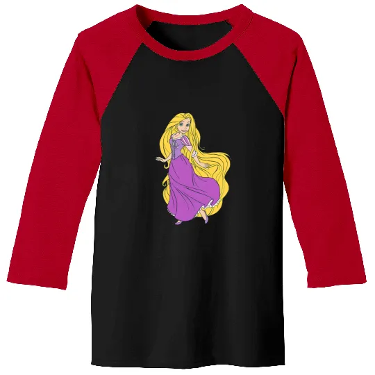 Disney Tangled Princess Rapunzel Baseball Tees