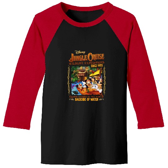 Vintage Jungle Cruise Disney Baseball Tees, Disney Trip Baseball Tees