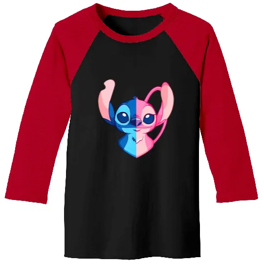 Stitch  Baseball Tees, Disney Stitch and Angel Baseball Tees, Lilo and Stitch Baseball Tees