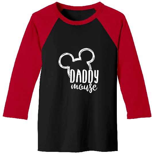 Daddy Mouse Baseball Tees I Disney Dad Baseball Tees I Disneyland Baseball Tees I Disney Baseball Tees