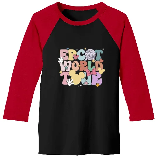 Disney Epcot World Tour Tank, Retro Disney Epcot Tank, Disney Tank, Epcot Trip Tank Baseball Tees