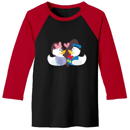 Rubber Ducky Love - Daisy and Donald - Disney - Baseball Tees