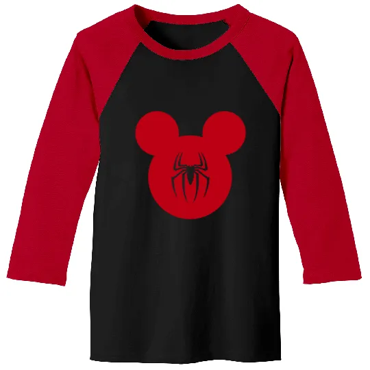 SpiderMan Mickey Baseball Tees/ Disney Spiderman Baseball Tees
