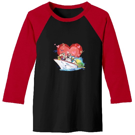 Disney Cruise Couples Baseball Tees, Honeymoon Cruise Baseball Tees