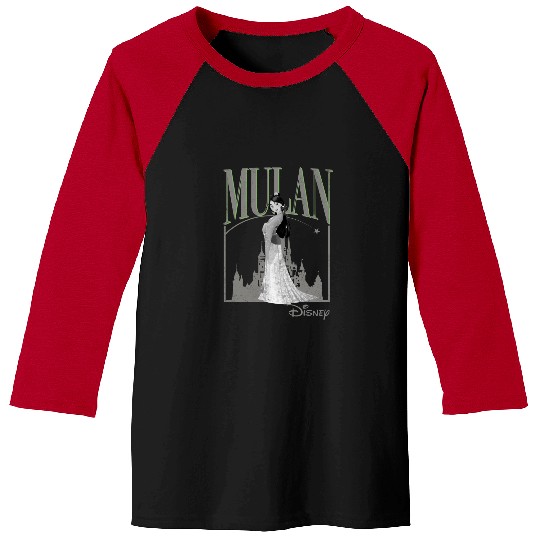 Vintage Mulan 90s Baseball Tees, Disney princess