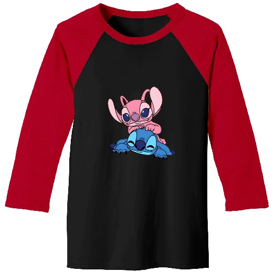 Stitch Disney Baseball Tees, Stitch and Angel Couple Baseball Tees, Disneyland Baseball Tees