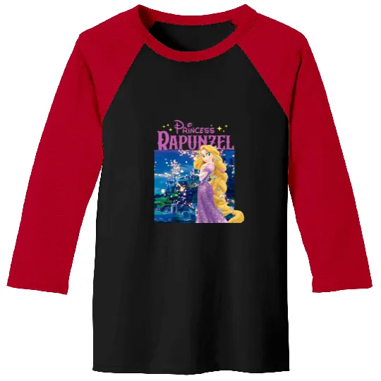Princess Rapunzel Baseball Tees, Disney Baseball Tees