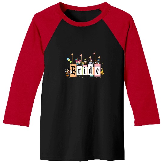Disney Bride Baseball Tees, Minnie Bride Baseball Tees, Disney Bridesmaid Baseball Tees, Disney Bachelorette Party Baseball Tees