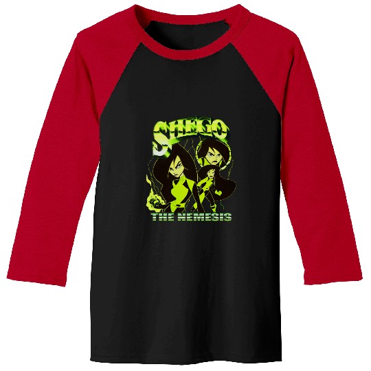 Kim Possible Shego The Nemesis Baseball Tees, Disney Kim Possible Clothingx