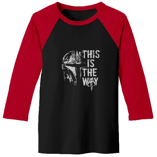 This Is The Way Baseball Tees, Mandalorian Baseball Tees, Disney Baseball Tees