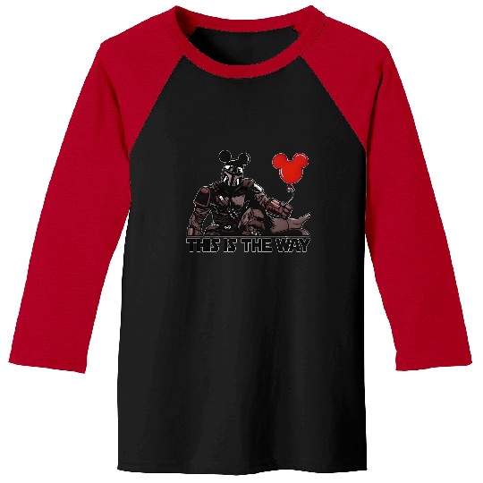 The Mandalorian This Is The Way Mickey Mouse Ears Baseball Tees Disney Trip 2023 Baseball Tees