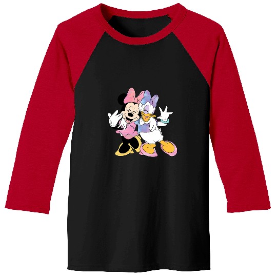 Disney Minnie Mouse And Daisy Duck Bestie Baseball Tees