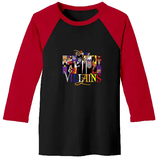 Evil Friends -Disney Villains Baseball Tees