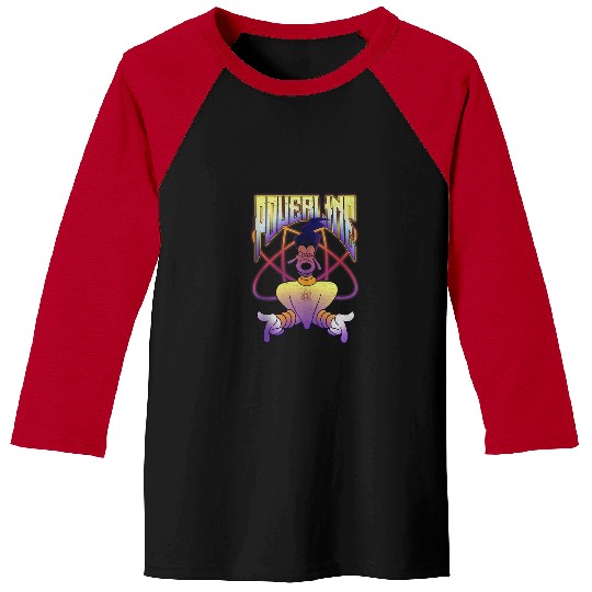 Disney A Goofy Movie Powerline Logo Portrait Baseball Tees