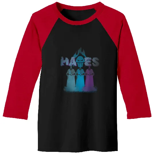 Disneyss Villains Hercules Hades Distressed Metal Rock Band Baseball Tees