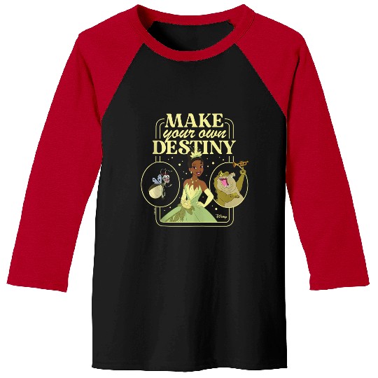 Disneyss Princess Tiana Make Your Own Magic Baseball Tees