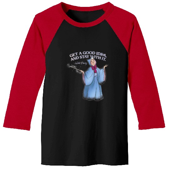 Disneyss Cinde Fairy Godmother Good Idea Walt Disneyss Baseball Tees