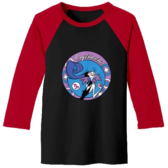 Disney Villains Yzma Capricorn Zodiac Baseball Tees