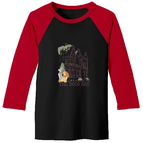 Disneyss Lady And The Tramp Home Is Where The Dogs Are Baseball Tees