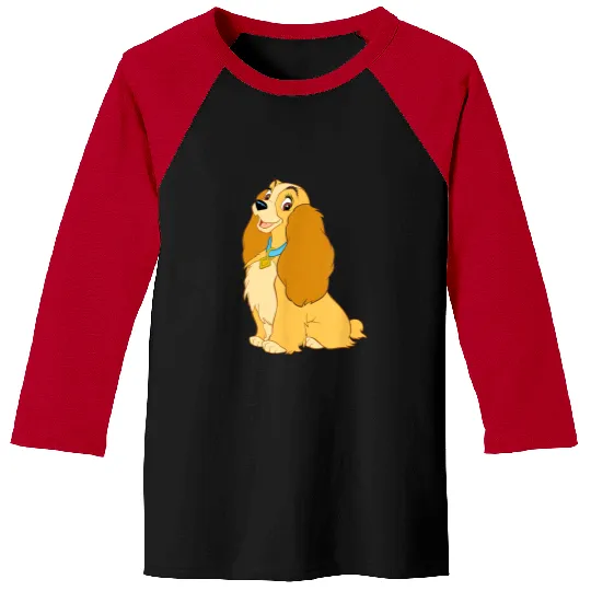 Disneyss Lady And The Tramp Lady Baseball Tees
