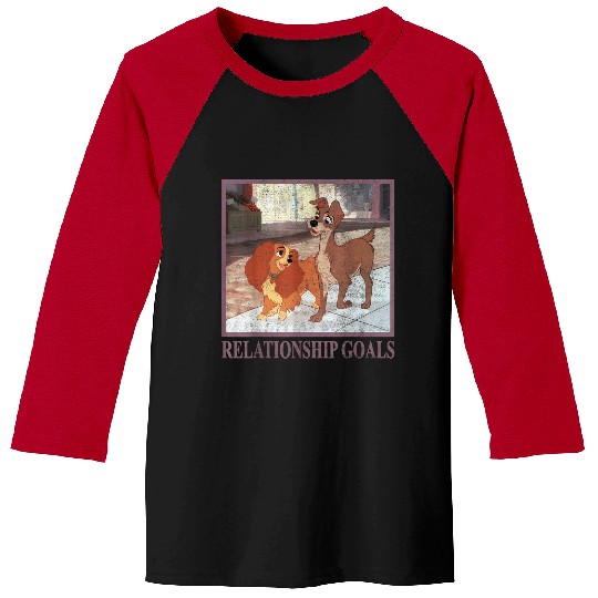 Disneyss Lady And The Tramp Relationship Goals Baseball Tees