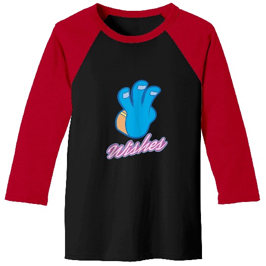 Disneyss Wreck it Ralph Aladdin Genie 3 Wishes Logo Baseball Tees