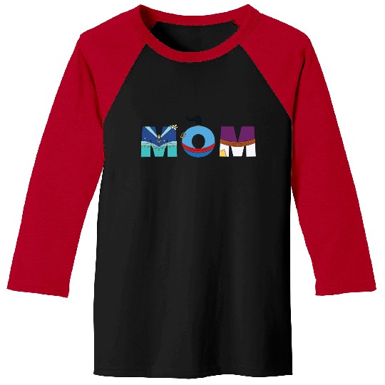 Disney Aladdin Jasmine Genie Mothers Day Birthday Mom Baseball Tees