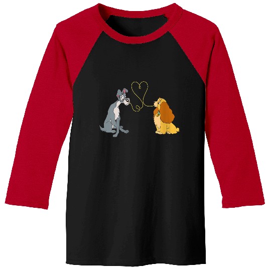 Disneyss Lady And The Tramp Bella Notte Baseball Tees