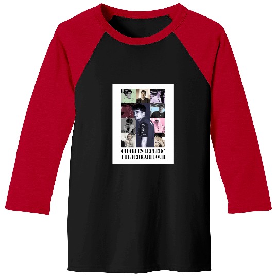Charles Leclerc Eras Tour Baseball Tees