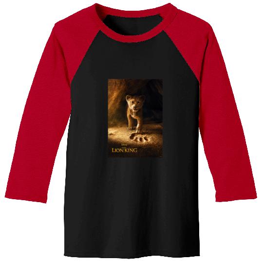 Disney The Lion King Simba Paw Live Action Poster Baseball Tees