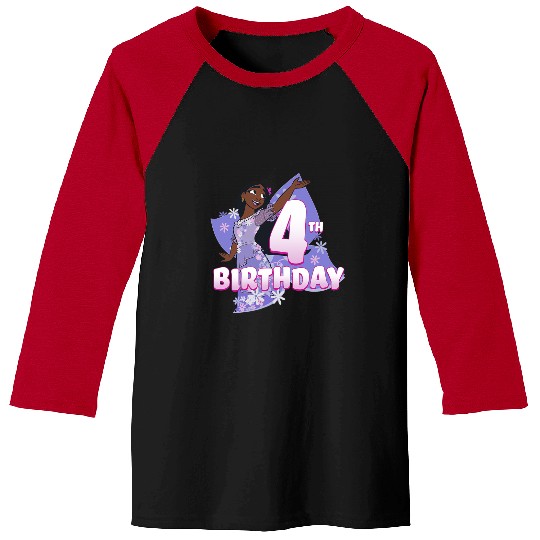 Disney Encanto Isabela 4th Birthday Baseball Tees