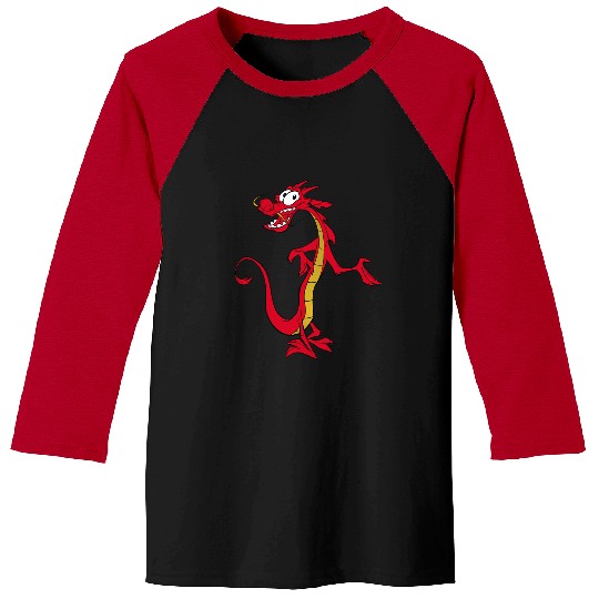 Disney Mulan Mushu Dragon Baseball Tees