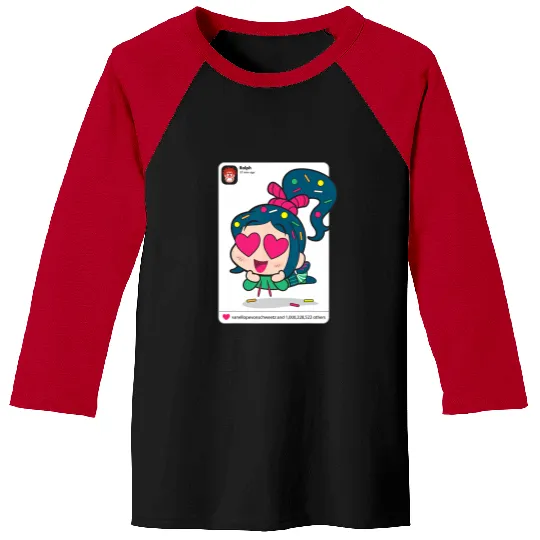 Disney Ralph Breaks the Internet Vanellope Likes Baseball Tees