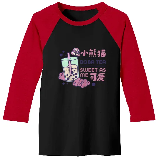 Disneyss Pixars Turning Red Mei Boba Tea Sweet As Me Baseball Tees