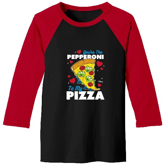Disney Toy Story 3 - Pepperoni To My Pizza Valentine's Day Baseball Tees