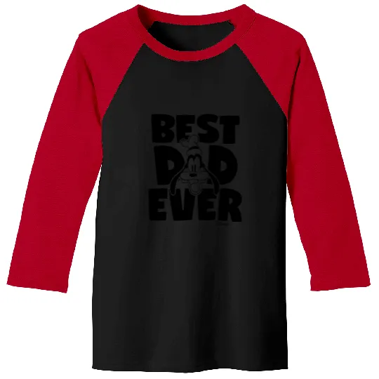 Disney - Best Dad Ever Goofy Baseball Tees