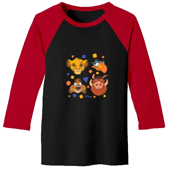 Disney The Lion King - Lion King Grid Baseball Tees