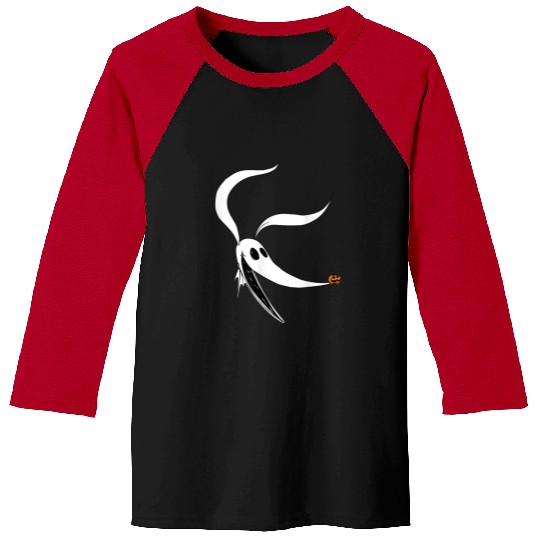 Disneyss The Nightmare Before Christmas Zero Dog Big Faces Baseball Tees