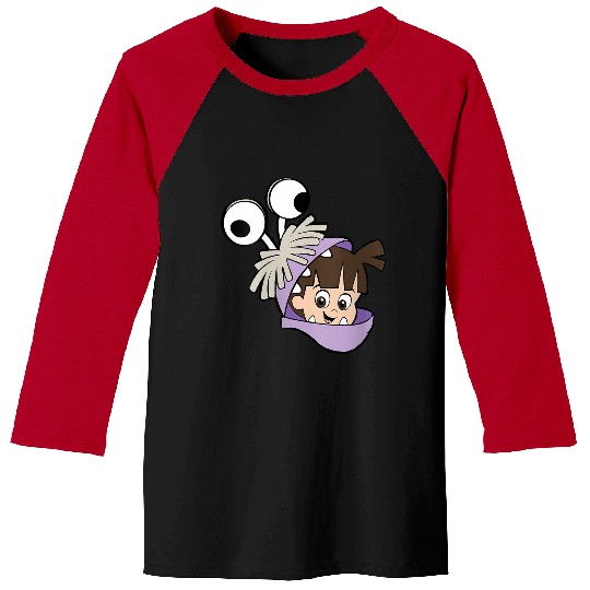 Disneyss And Pixarss Monsters Inc Boo Big Faces Costume Baseball Tees