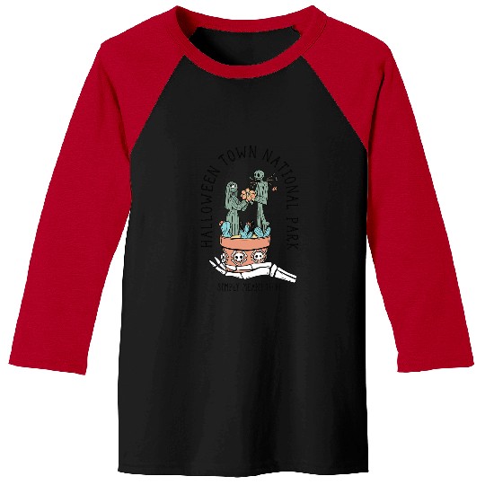 Disney The Nightmare Before Christmas Jack & Sally Cactus Baseball Tees