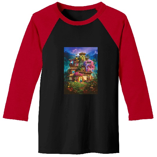 Disney Encanto Madrigal Whole House Poster Baseball Tees