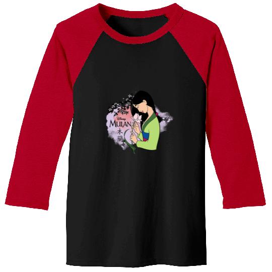 Disney Princess - Mulan Cherry Blossoms Baseball Tees