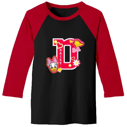 Disneyss Daisy Duck Varsity Oh So Stylish Baseball Tees