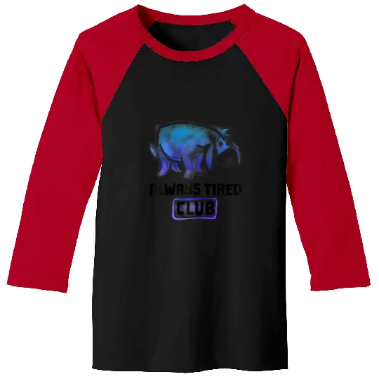 Disney Winnie The Pooh Eeyore Always Tired Club Raglan Baseball Tee Baseball Tees