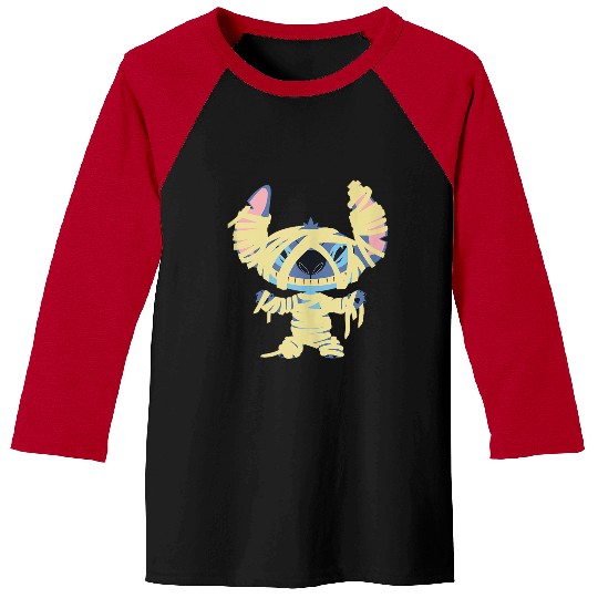 Disneyss Lilo Stitch Halloween Mummy Costume Baseball Tees
