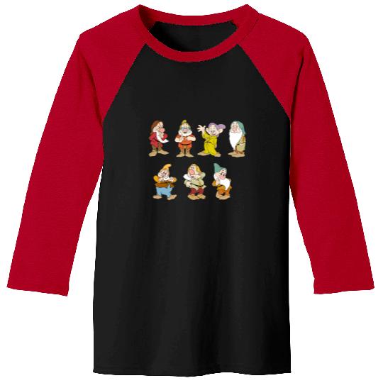 Disney Seven Dwarfs Baseball Tees, Snow White and Seven Dwarfs Baseball Tees