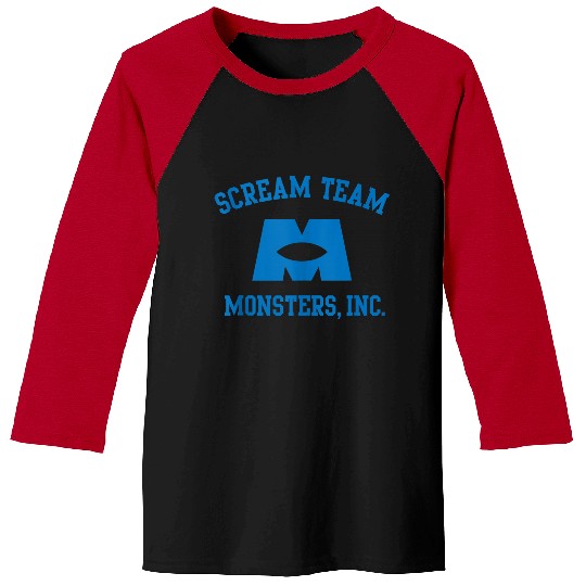 Disneyss Pixars Monsters University Scream Team Baseball Tees