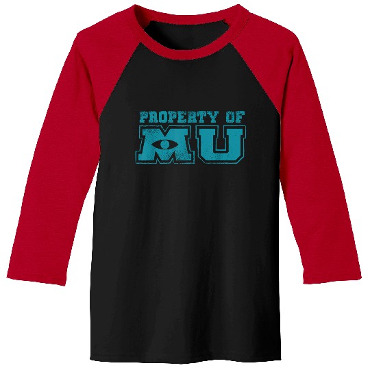Disneyss Pixars Monsters University Property Of Mu Baseball Tees